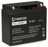 Изображение аккумулятор tantos ts 1217 12в 17 а∙ч