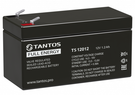 Купить аккумулятор tantos ts 12012 12в 1,2 а∙ч